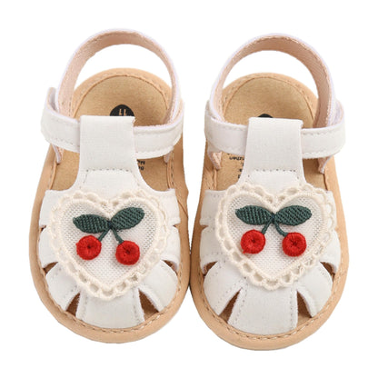 Baby Girls Sandals Summer Shoes Outdoor First Walker Toddler Girls Shoes for Summer