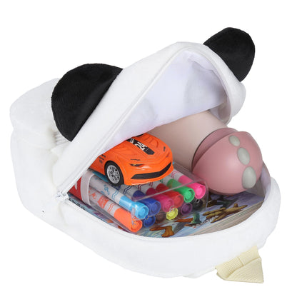 MICHLEY Toddler Backpack Plush Animal SchoolBag Cartoon Girls Travel Bag Mini Baby Daypack for Kids Kindergarten Pre School Bags, Cow
