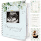 Pregnancy Journal for First Time Moms Gifts - 90 Pages Hardcover Pregnancy Memory Book, Beautiful & Cute Baby Book Keepsake, Ultrasound Baby Scrapbook, First Mother's Day Gifts (Alpine)