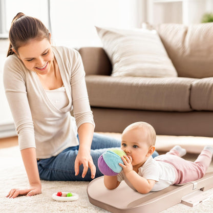 Baby Changing Pad, Baby Scale, 2 in 1 Baby Smart Scale and Change Pad, Waterproof Changing Pad, Wipeable Changing Pad with Safety Belt, Non-Slip Pad for Dresser, Easy to Clean & Portable Cushion Pad