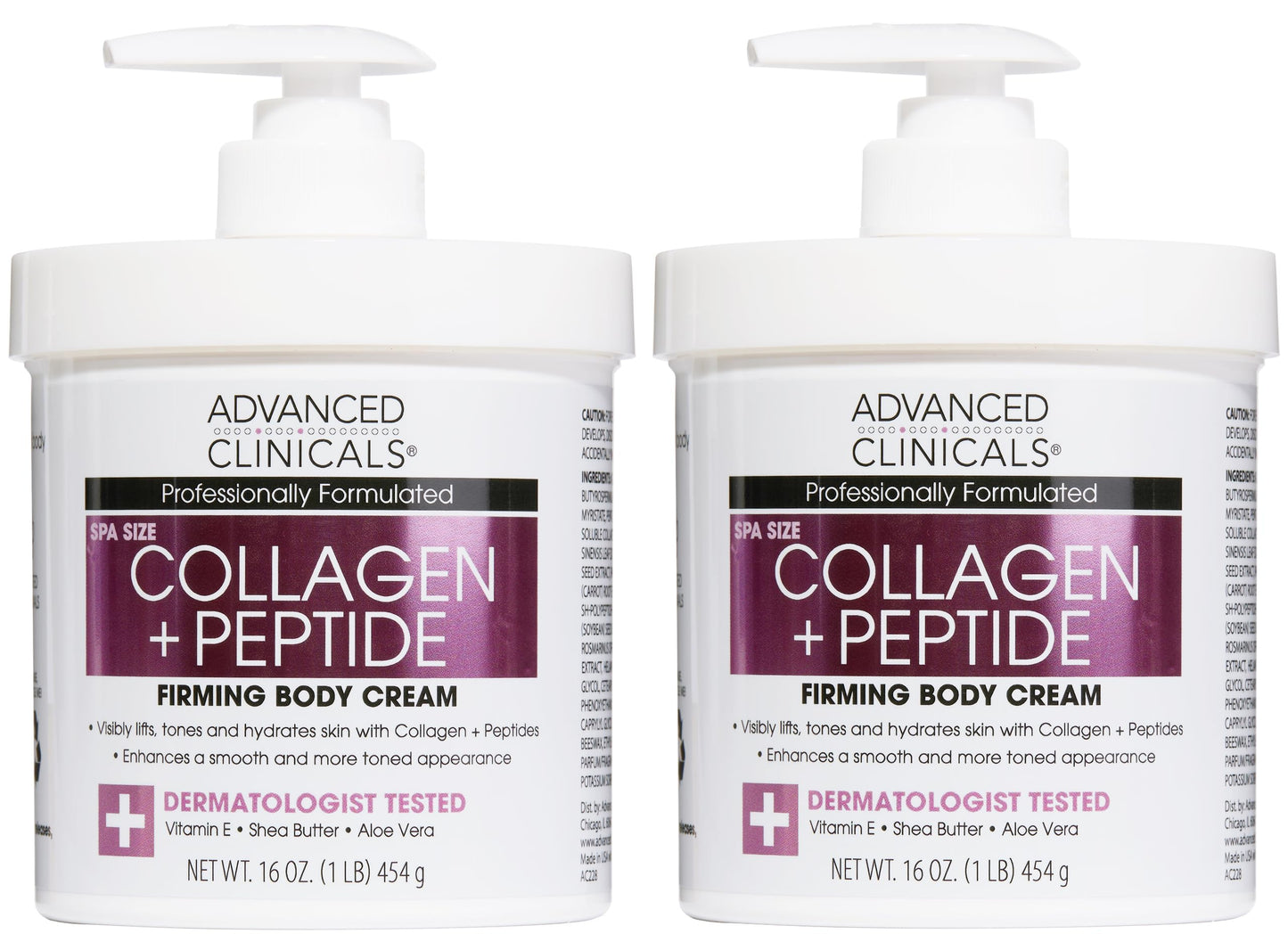 Advanced Clinicals Retinol Body Lotion & Face Moisturizer | Visible Anti Aging Skin Care Retinol Body Cream For Women & Men Targets Look Of Fine Lines, Wrinkles, & Crepe Looking Dry Skin, 16 Ounce