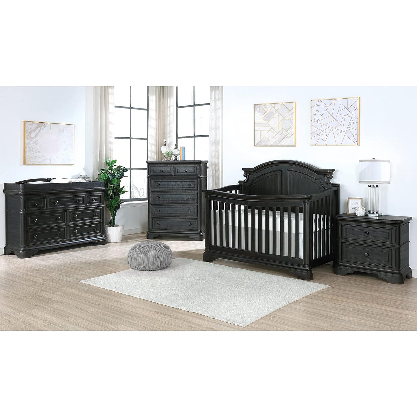 Evolur Signature Belle 5-in-1 Convertible Crib