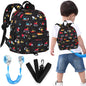 Accmor Toddler Backpack Leash, Cute Unicorn Baby Backpacks with Anti Lost Wrist Link, Mini Kids Backpack Leash Walking Harness for Outdoor Travel, Adorable Backpack Tether for Boys Girls 1-3 (Purple)