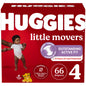 Huggies Size 6 Diapers, Little Movers Baby Diapers, Size 6 (35+ lbs), 108 Count, Packaging May Vary