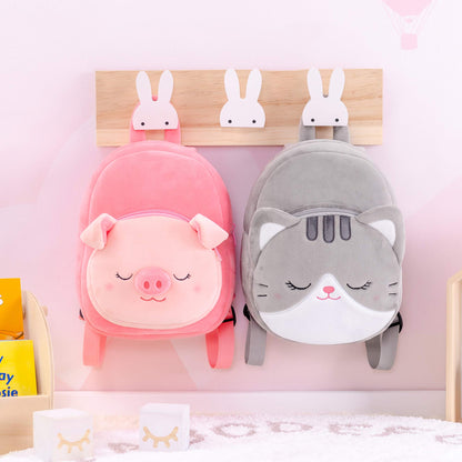 Lazada Girls Backpack with Doll Toddler Toys Baby Girls Gifts Rag Dolls 9.5“