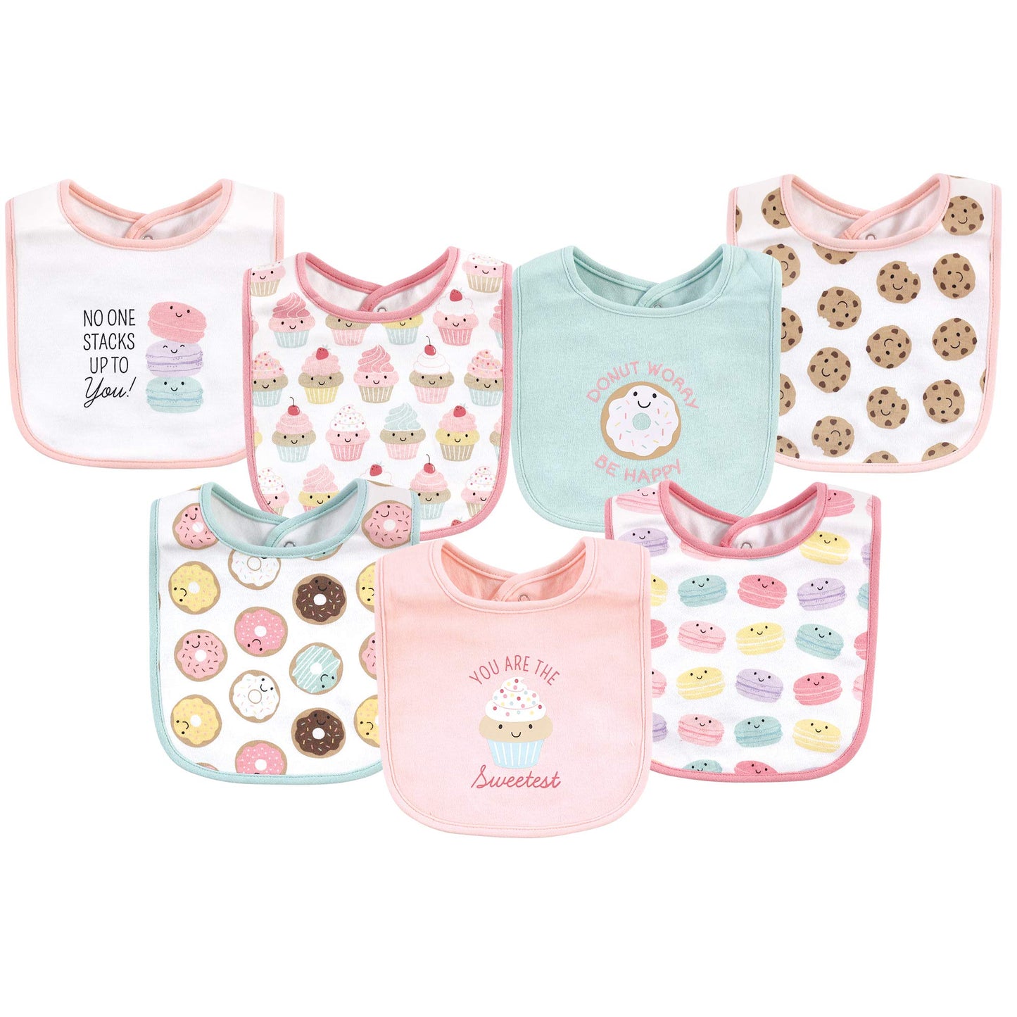 Hudson Baby Unisex BabyCotton Bibs