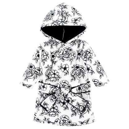 Hudson Baby Unisex BabyMink with Faux Fur Lining Pool and Beach Robe Cover-ups