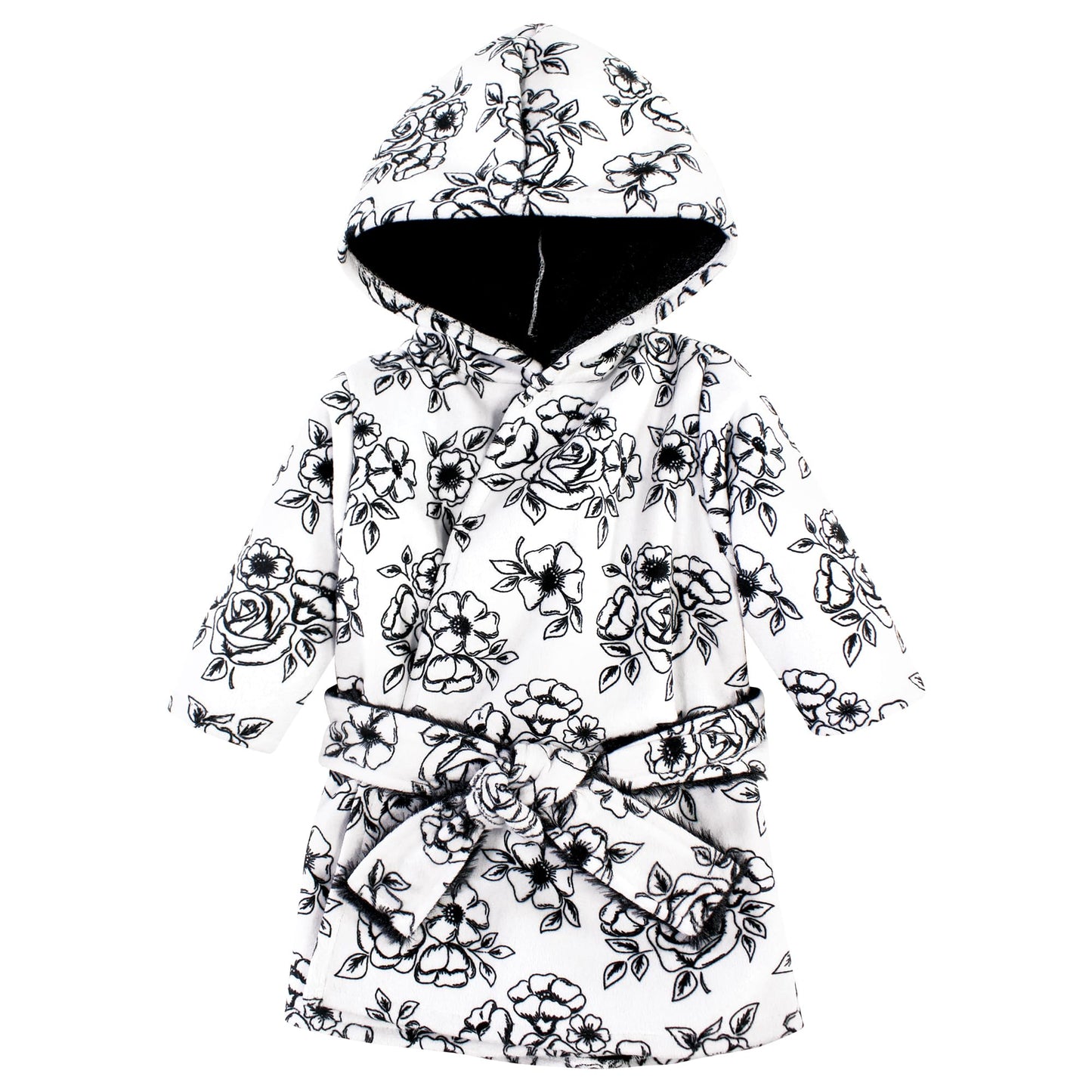 Hudson Baby Unisex BabyMink with Faux Fur Lining Pool and Beach Robe Cover-ups