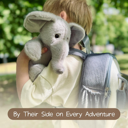 Moonkie Hug & Go™ Reindeer Toddler Backpack – Soft Plush Bag with Take-Along Toy for Kids Aged 2–4 | Ideal for Daycare | Travel & Birthday Gifts