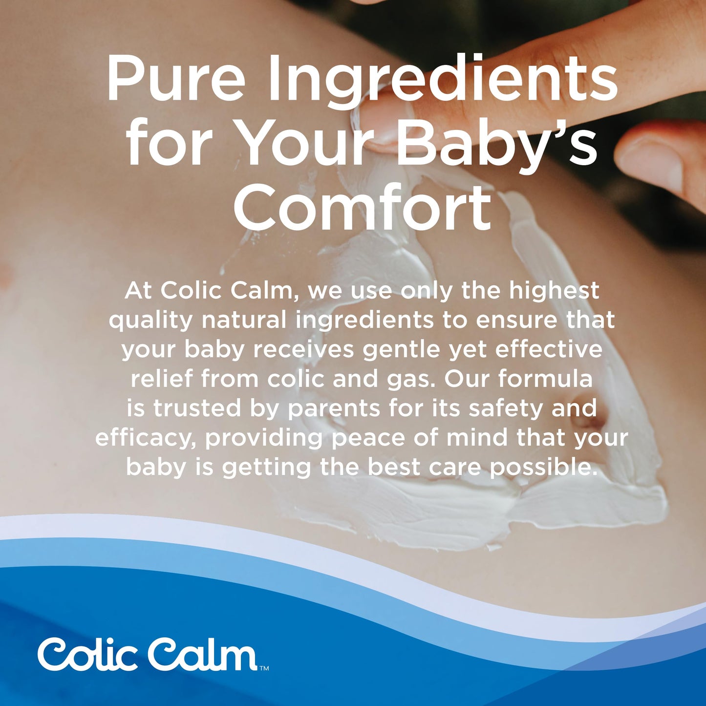 Colic Calm Infant Gripe Water for Colic, Helps Fussiness, Upset Stomach, and Baby Gas Relief, 2 fl oz (Pack of 1)