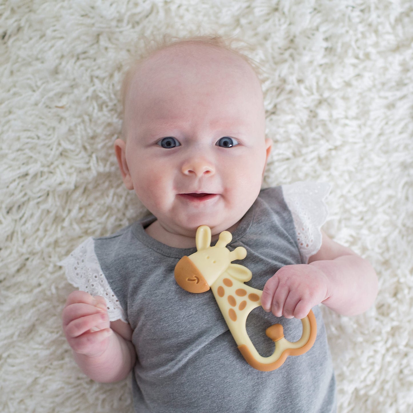 Dr. Brown's AquaCool Water-Filled Baby Teether, Cools & Massages Sore Gums, BPA Free, Pineapple and Apple, 2 Pack, 3m+