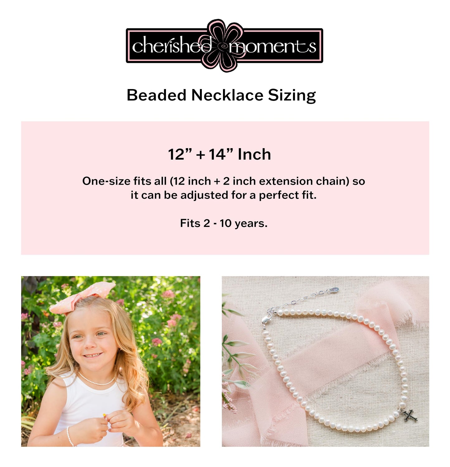 Children's 14K Gold Plated or Sterling Silver Cross Bracelet with Simulated Pearls for Girls First Communion, Baptism, Christening or Dedication Gift