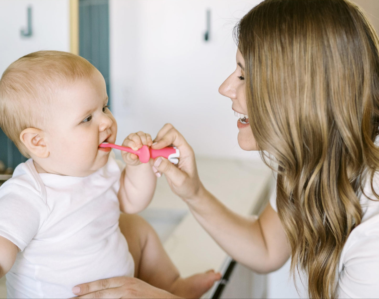 Dr. Brown's Infant-to-Toddler Training Toothbrush, Soft for Baby's First Teeth, Pink Elephant, 0-3 Years (Colors/Styles May Vary)