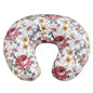 OWLOWLA Nursing Pillow Cover, Breastfeeding Pillow Slipcover Fits Nursing Pillow for Baby Boy Girl(Blush Pink)