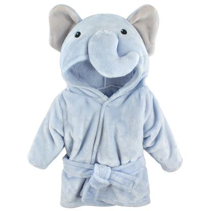 Hudson Baby Unisex Baby Plush Animal Face Bathrobe
