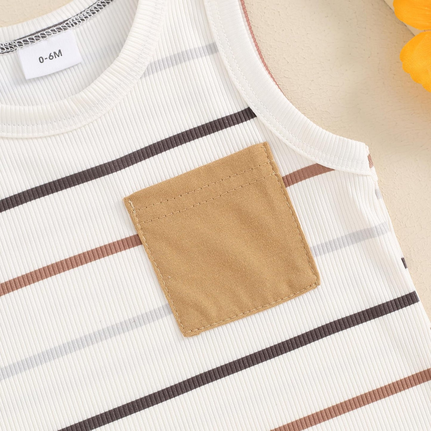 Baby Boy Summer Clothes Striped Tank Tops Camisoles and Shorts Newborn Boys Spring Summer Outfit