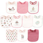 Hudson Baby Unisex BabyCotton Bibs