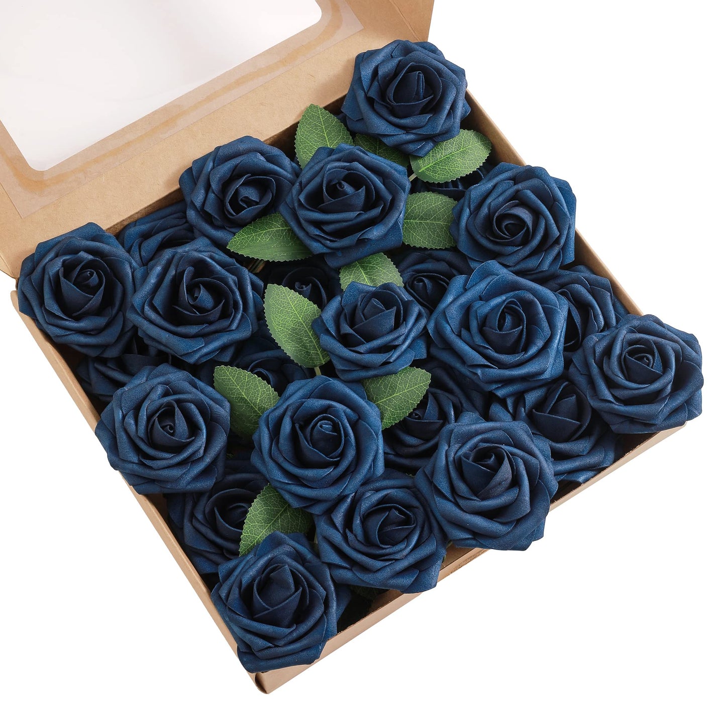 Artificial Flowers Combo, Fake Flowers for DIY Tables Centerpieces Baby Shower Bridal Shower Wedding Bouquet Arrangements Party Candle Holder Cake Decor Flower Home Decorations