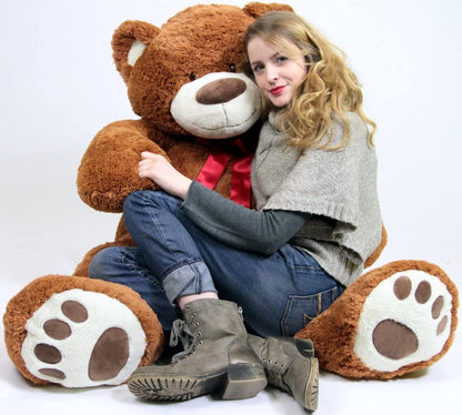 Big Plush 5-Foot Giant Teddy Bear - Soft Plush Toy - Huge Stuffed Animal in Big Box