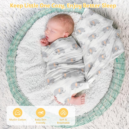 Baby Gift Set for Newborn, Baby Shower Gifts, Wooden Baby Gift Basket Essentials Includes Infant Swaddle Blanket Onesies Rattle Toy Hair Bursh, New Born Baby Christmas Gifts for Girls Boys
