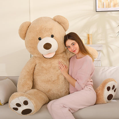 MaoGoLan Giant Teddy Bear Stuffed Animal, 10 Feet Tall, Jumbo Size Plush, Charming and Fluffy for Decorations, Celebrations, Valentine's Day
