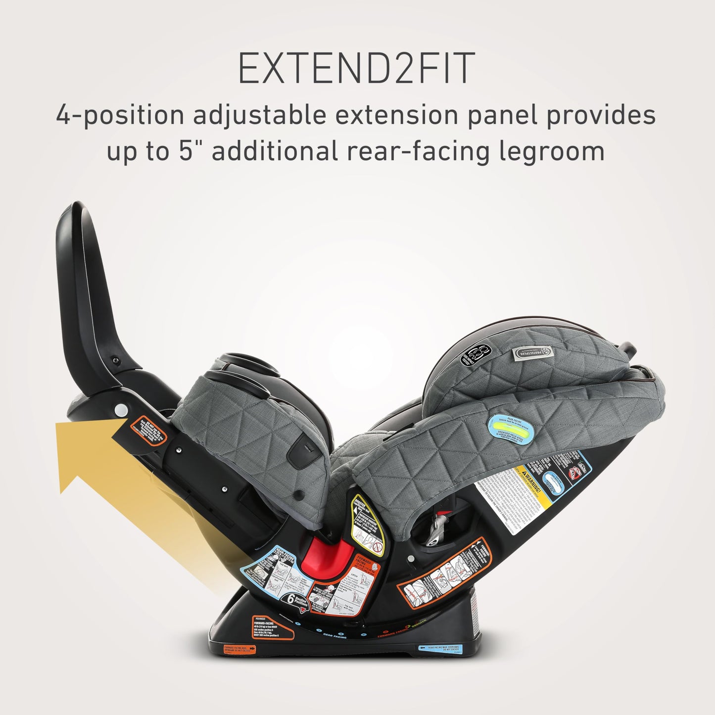 Graco 4Ever DLX 4-in-1 Car Seat, Maven | Infant to Toddler Car Seat, with 10 Years of Use | Rear-Facing, Forward-Facing and Booster Modes | Safe, Comfortable and Convenient