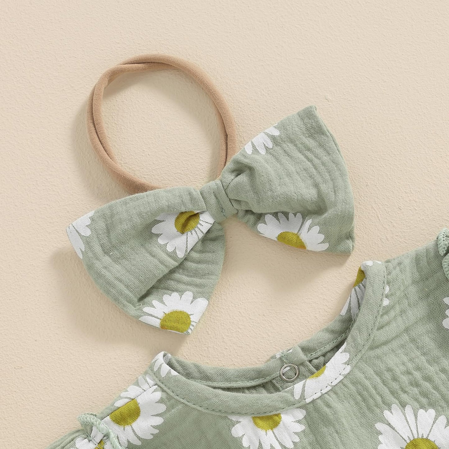 FIOMVA Summer Chicken Baby Clothes Newborn Baby Girl Farm Outfit Toddler Short Sleeve Bubble Romper Infant Bodysuit