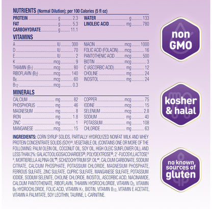 Enfamil NeuroPro Gentlease Baby Formula, Brain Building DHA, HuMO6 Immune Blend, Designed to Reduce Fussiness, Crying, Gas & Spit-up in 24 Hrs, has Prebiotics to Promote Softer Stools, Reusable Tub, 19.5 Oz