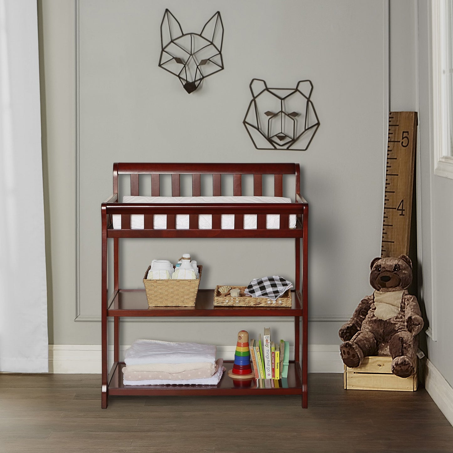 Dream On Me Ashton Changing Table, Natural, 34x20x40 Inch (Pack of 1)