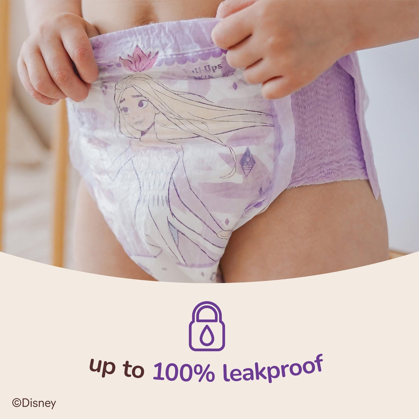 Pull-Ups Girls' Skin Essentials Potty Training Pants, Training Underwear, 2T-3T (16-34 lbs), 124 Ct (4 Packs of 31)