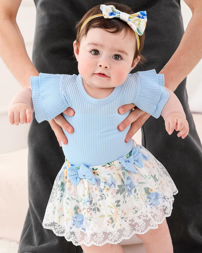 Mioglrie Preemie Clothes Girl Newborn Girl Outfits Infant Baby Girl Clothes Summer Romper Dress Shorts Set