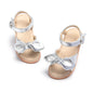 Girls Sandals 3-12 Years | Dressy & Play Shoes | Leather-Like for Outdoor School
