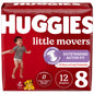 Huggies Size 6 Diapers, Little Movers Baby Diapers, Size 6 (35+ lbs), 108 Count, Packaging May Vary