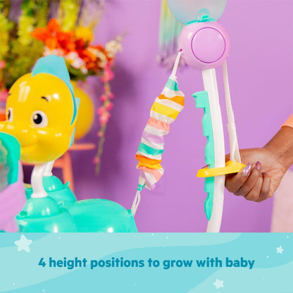 Bright Starts Disney Baby Finding Nemo Sea of Activities Baby Activity Center Jumper with Interactive Toys, Lights, Songs & Sounds, 6-12 Months (Blue)