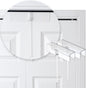 (2- Pack) - Safety Innovations Bi-fold Door Lock - Closet Protection Child and Pet Proof Bi-fold Door Lock - Tool-Free Installation - Unbreakable Clear Polycarbonate - for 1 3/8" Thick Wood Doors