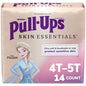 Pull-Ups Girls' Skin Essentials Potty Training Pants, Training Underwear, 2T-3T (16-34 lbs), 124 Ct (4 Packs of 31)