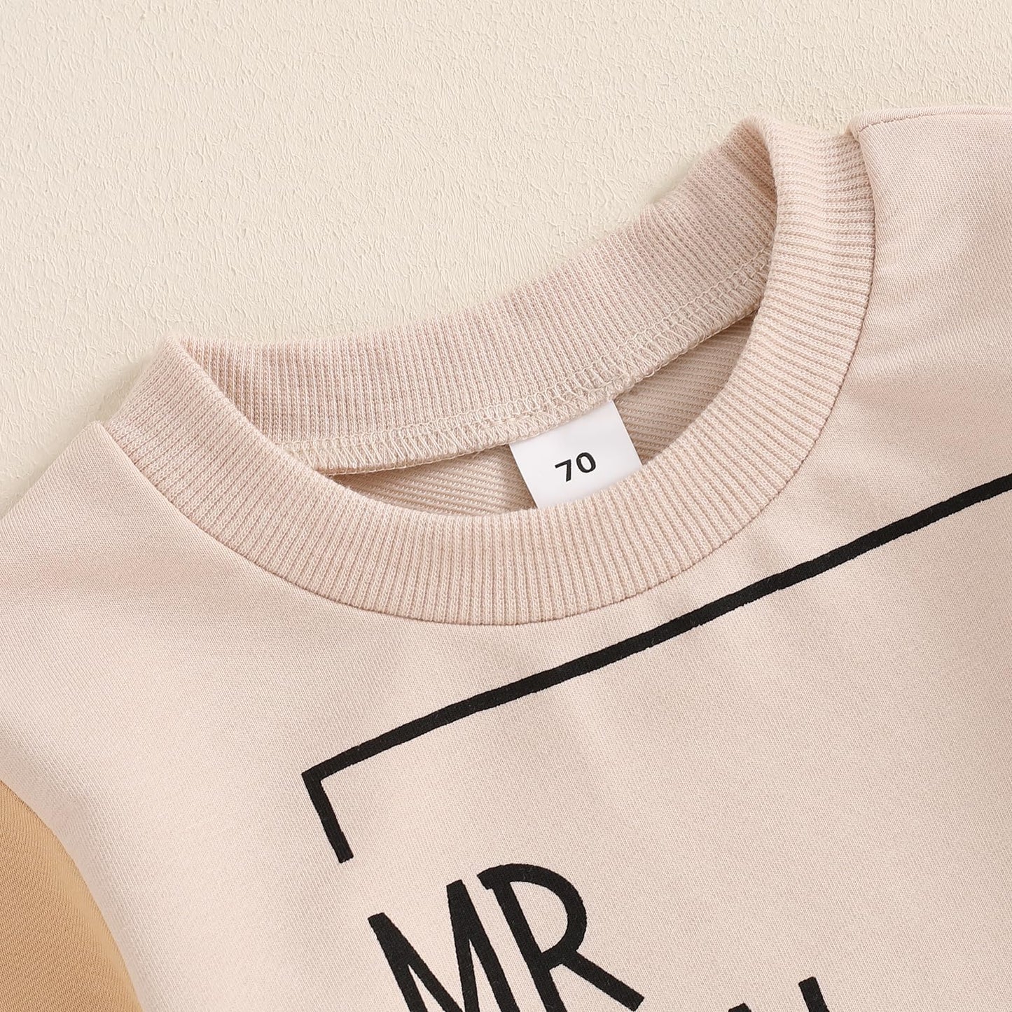 Toddler Baby Boy Fall Clothes Letter Print Long Sleeve Sweatshirt Elastic Pants Cute Kids Winter Outfits