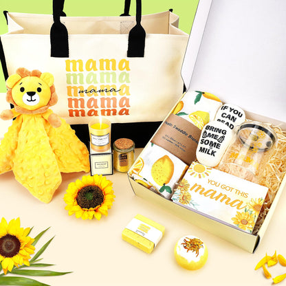 New Mom Gifts & Baby Girl Gift Set for Newborn,12PCS Baby Shower Gifts, Newborn Baby Girl Gifts,Pregnancy Gifts for Expecting Mom,New Mom Care Package After Baby, Pregnancy Gifts for Women and Baby