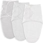 Susurration Swaddles for Newborns, 100% Cotton Baby Swaddle Sleep Sack, with Adjustable Velcro, Breathable and Durable Unisex Swaddle Sleep Sack, 3 Pack
