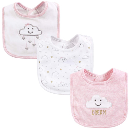Hudson Baby Unisex BabyCotton Bibs