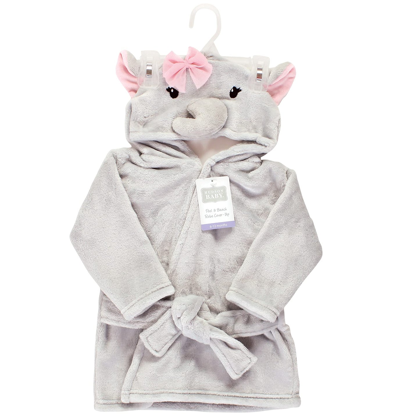 Hudson Baby Unisex Baby baby-girls baby-boys Plush Pool and Beach Robe Cover-ups