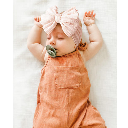 Niceye Handmade Baby Headbands Soft Stretchy Nylon Hair Bands with Bows for Newborn Infant Baby Toddler Girls- Pack of 6