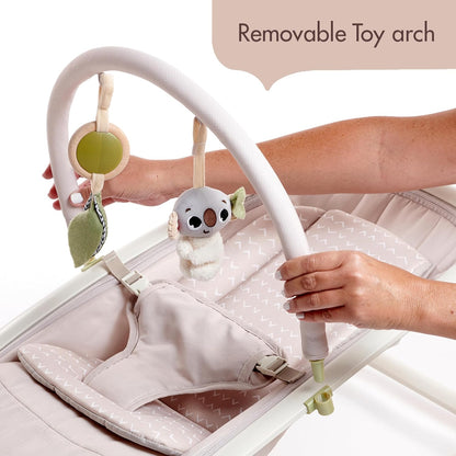 Tiny Love Boho Chic 2-in-1 with Removeable Hanging-Toy Bar, Stationary Modes, Folds Flat for Compact Storage and Portability