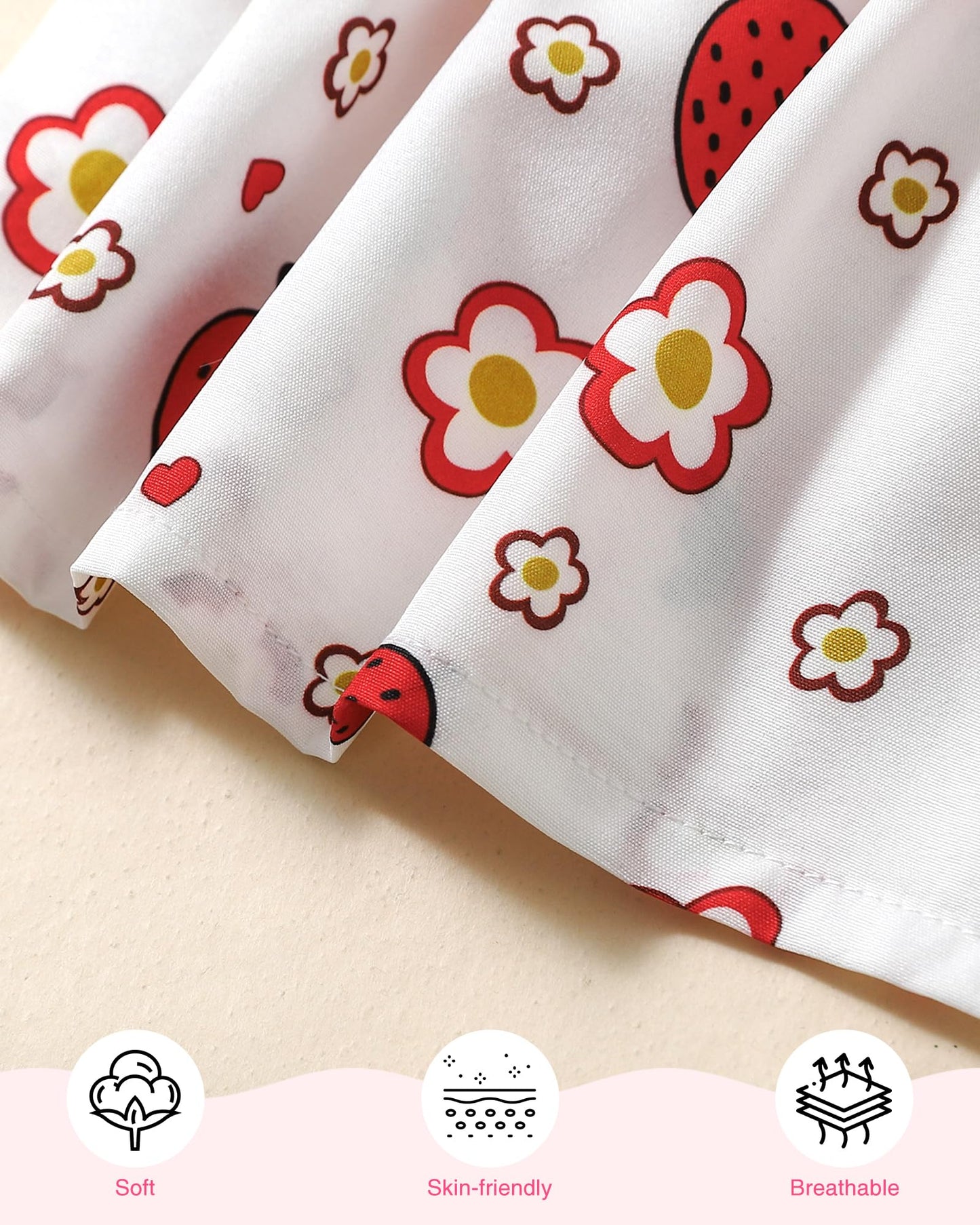 Mioglrie Baby Girl Dress Summer Girl Clothes Infant Outfits Ruffle Sleeveless Sundress Playwear Cute Dresses for Girls