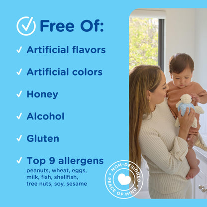 Mommy's Bliss Organic Baby Cough Syrup and Mucus + Immunity Support, Contains Organic Agave and Ivy Leaf, Made for Babies 4 month+, 1.67 Fluid Ounces