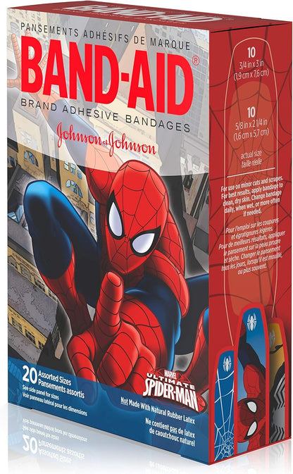 Bandaid Spiderman 20CT