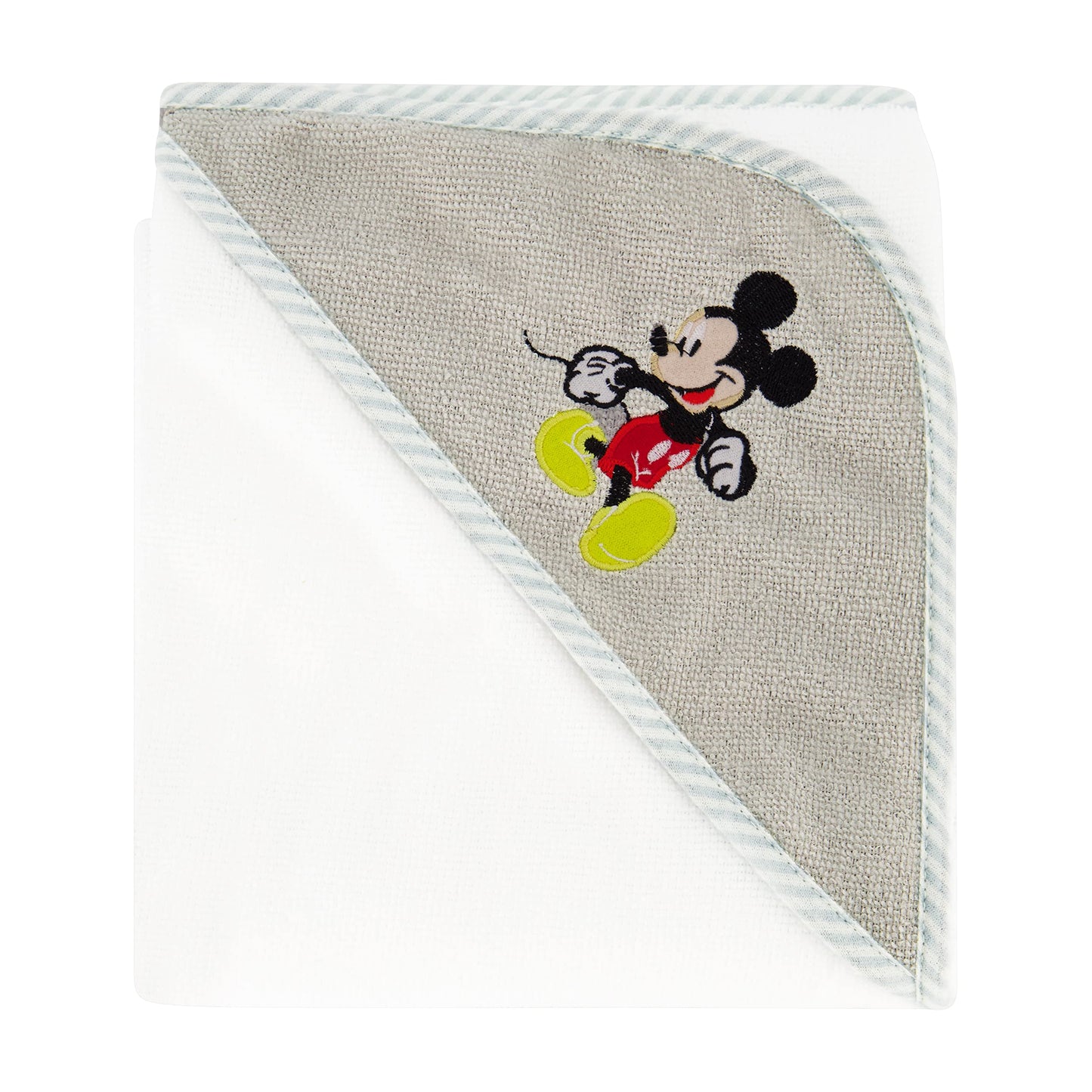 Disney Cudlie Baby Girl Minnie Mouse 2 Pack Rolled/Carded Hooded Towels in Happy Dots Print