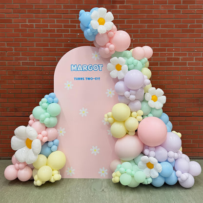 Dusty Blue Sage Green Balloon Arch Kit Slate Fog Blue Pastel Green White Sand Beige Gold Balloons Garland for Jungle Safari Birthday Baby Shower Wedding Party Decorations
