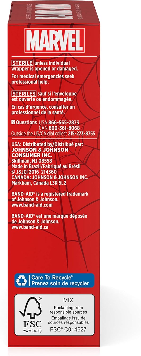 Bandaid Spiderman 20CT