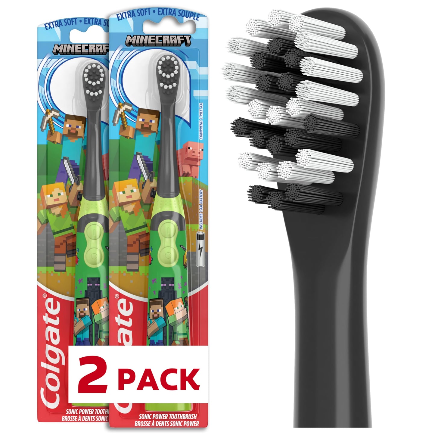 Colgate Kids Bluey Battery Powered Toothbrush and Toothpaste Bundle